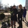 Щоб у серці сонце завжди сходило щасливо - Ви садіть дерева й квіти, хай ростуть на диво !