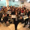 Участь у встановленні Всеукраїнського рекорду із найбільшої кількості привітальних листівок до Великодня  для українців за кордоном