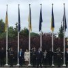 Церемонія підняття прапора Європейського Союзу за участі Президента України та представників молоді, які брали участь у Революції Гідності