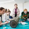 Міжфакультетська співпраця: майстер-клас з розпису військової атрибутики студентами Факультету права та міжнародних відносин, Факультету журналістики та Факультету образотворчого мистецтва