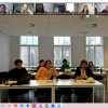 Зустріч студентів-міжнародників із студентами Leiden University (Нідерланди) в рамках авторського курсу: «Що означає бути українцем?»