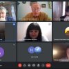 Зустріч гарантів освітніх програм «Суспільні комунікації» та «Регіональні студії» другого (магістерського) рівня В.М. Яблонського та О.Г. Цвєткова й заступника завідувача кафедри міжнародних відносин Г.М. Мельник зі здобувачами 1-го року навчання